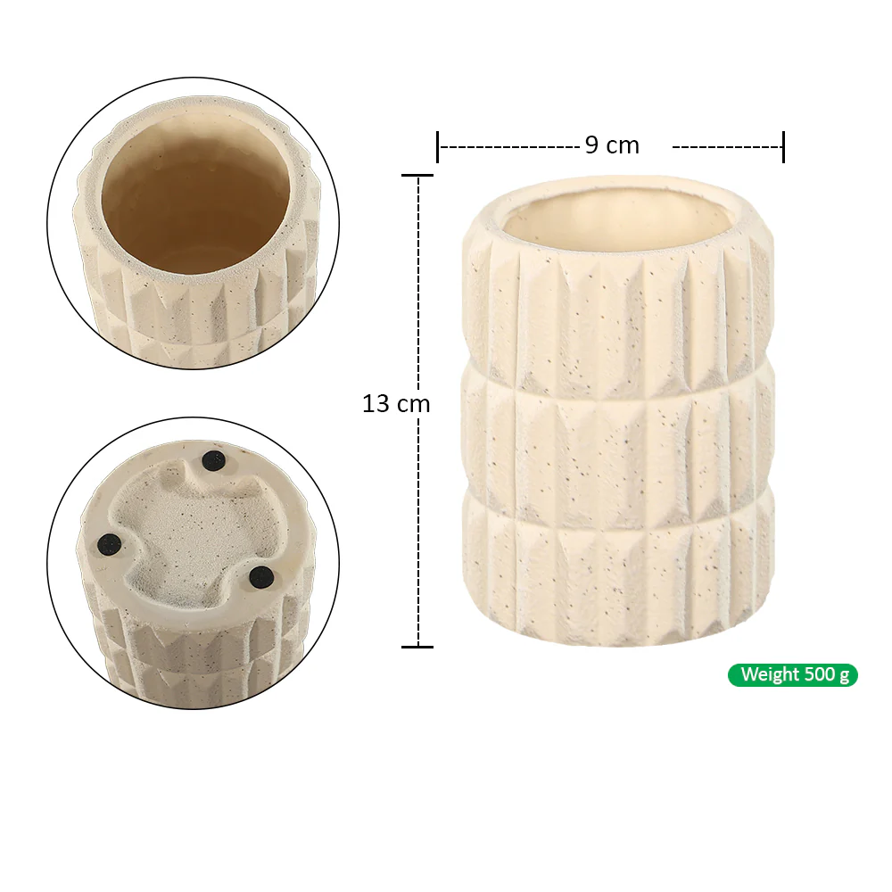 Textured Ceramic Planter - Image 6