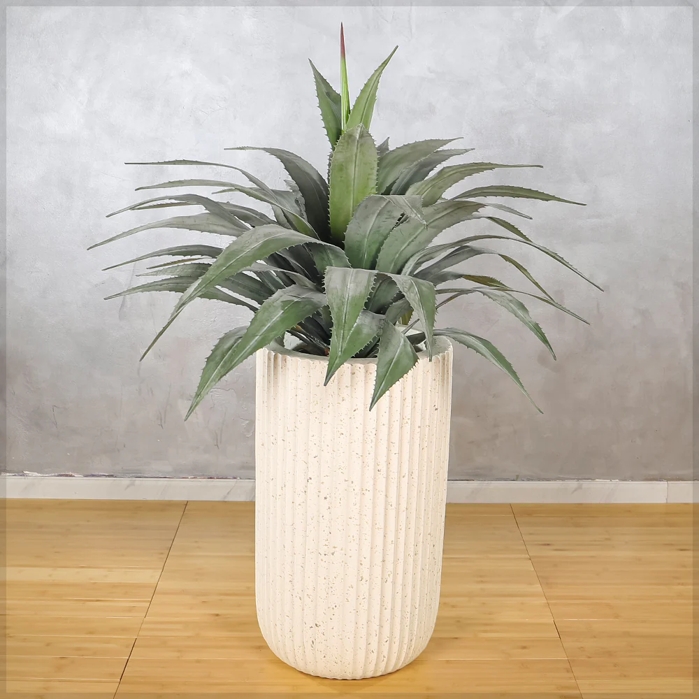 Textured Ribbed Planter Pots - Image 4
