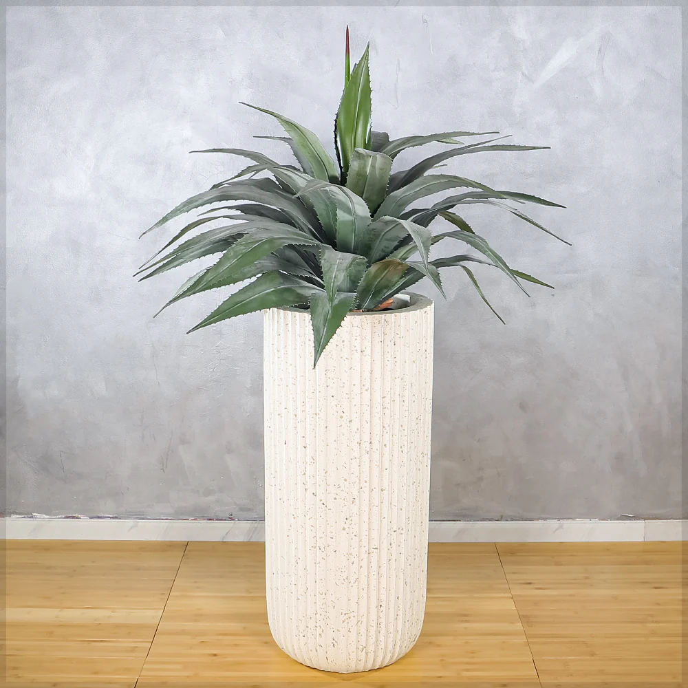 Textured Ribbed Planter Pots - Image 7
