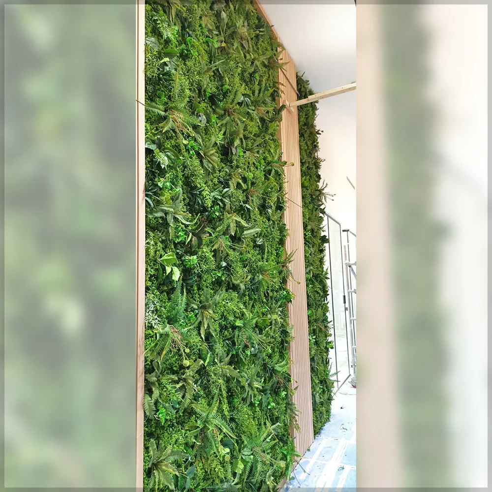 Tropical Leaves Green Wall Decoration for display purposes only (non-sale)