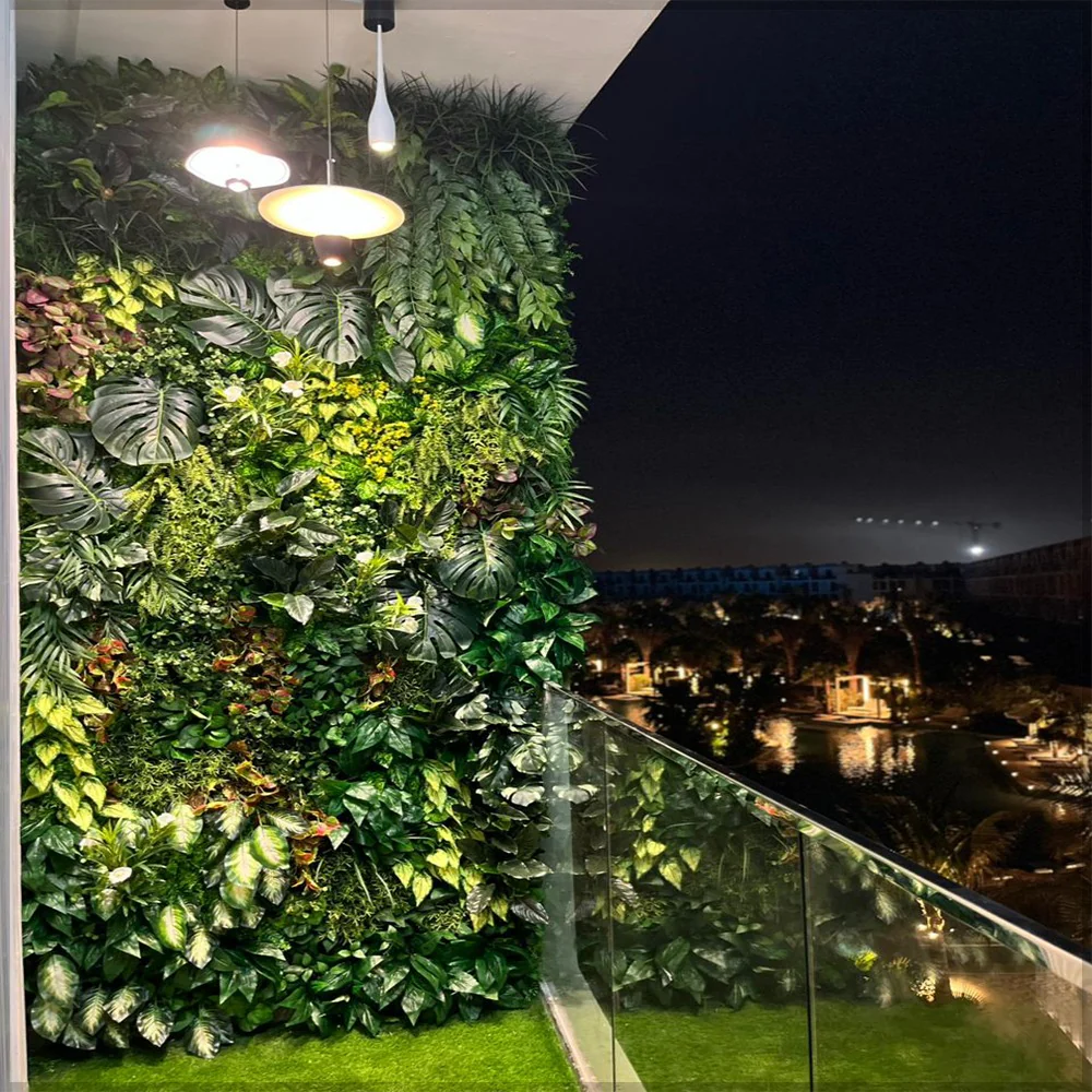 Vertical Garden in a Modern Balcony for display purposes only (non-sale) - Image 2
