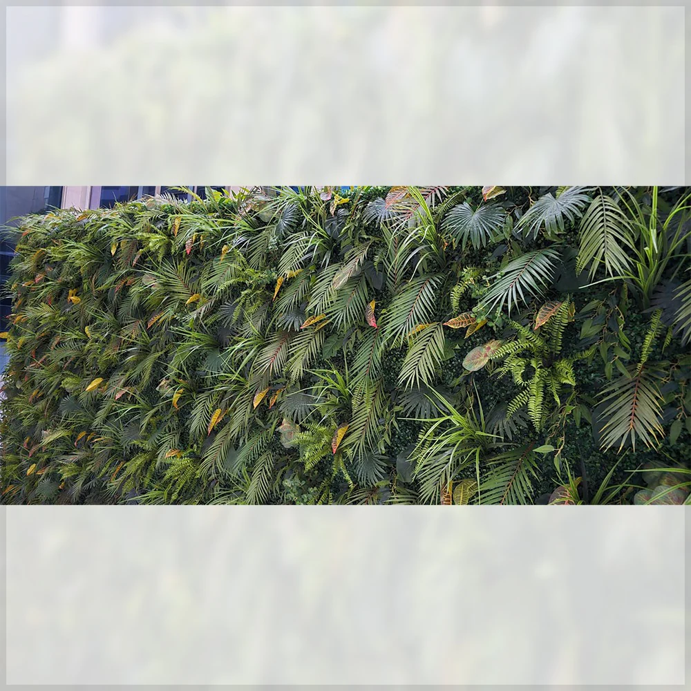 Vertical Green Wall with Lush Foliage for display purposes only (non-sale) - Image 3