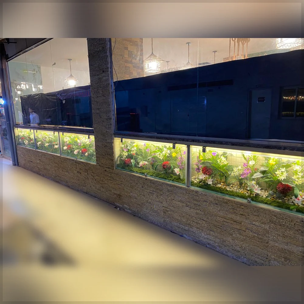 Vibrant Blooming Sanctuary with Green Wall Flower Accents for display purposes only (non-sale) - Image 5