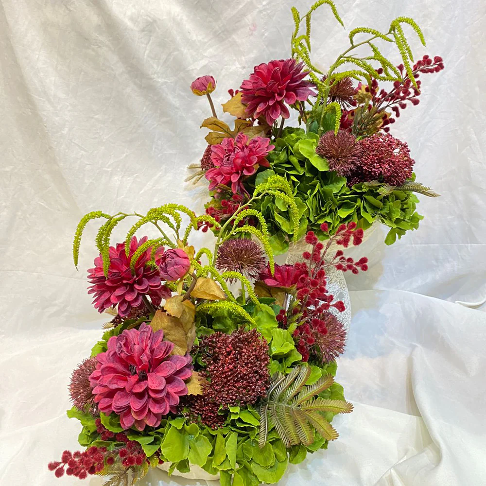 Vibrant Botanical Cascade Arrangement for display purposes only (non-sale)