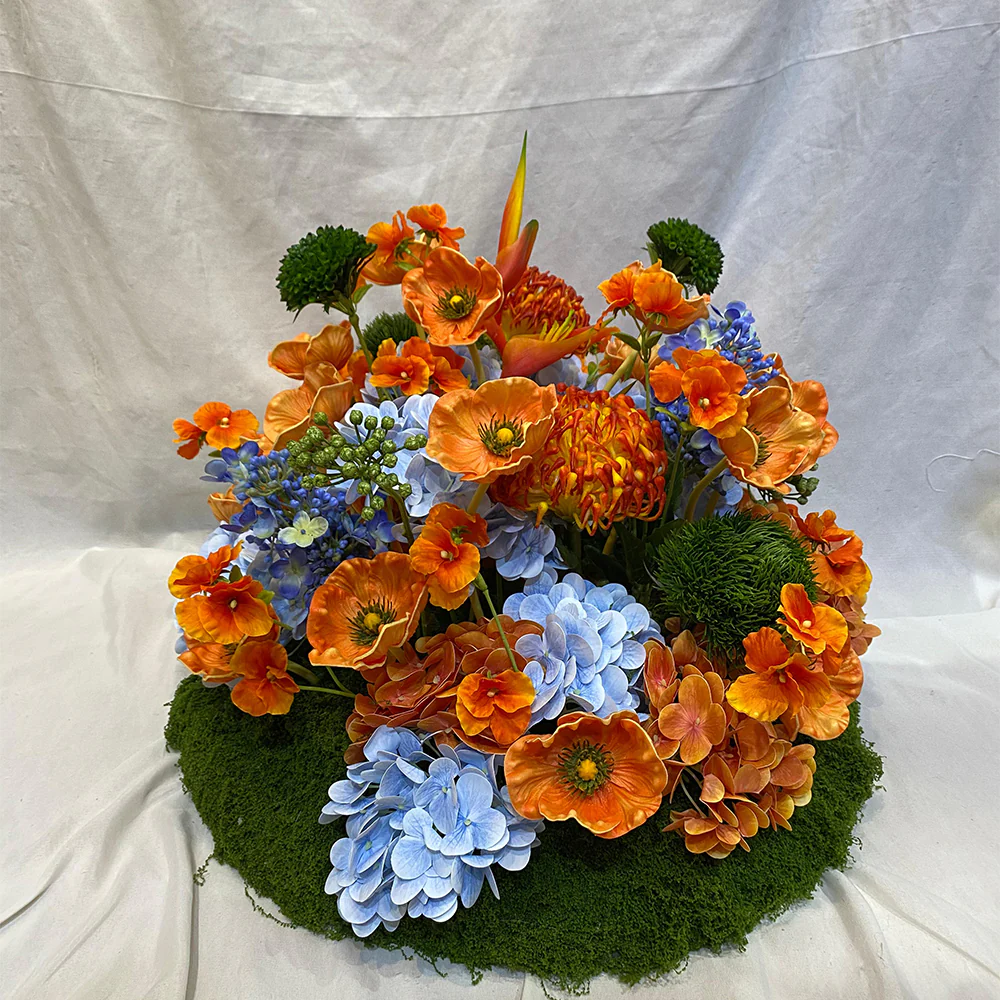 Vibrant Tropical Floral Arrangement for display purposes only (non-sale) - Image 17