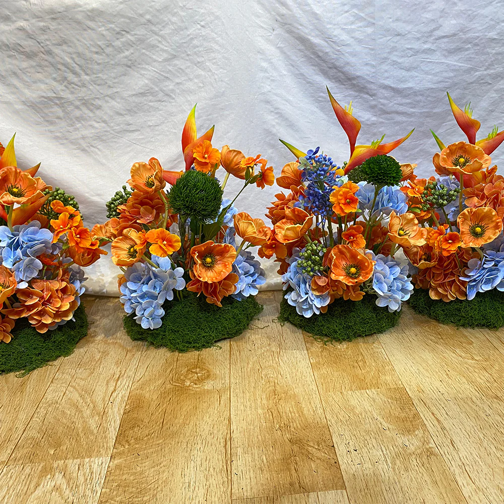 Vibrant Tropical Floral Arrangement for display purposes only (non-sale) - Image 8