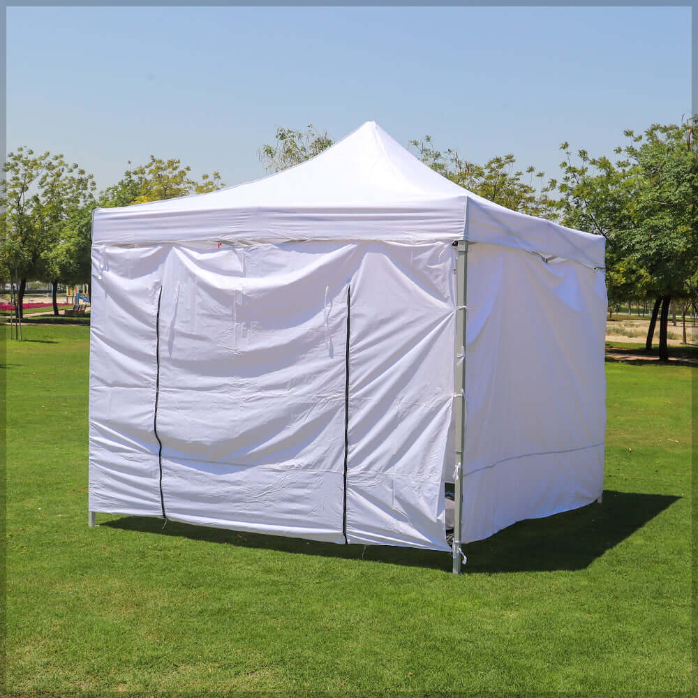 White Canopy Tent with 4sides Wall Cover - Image 7