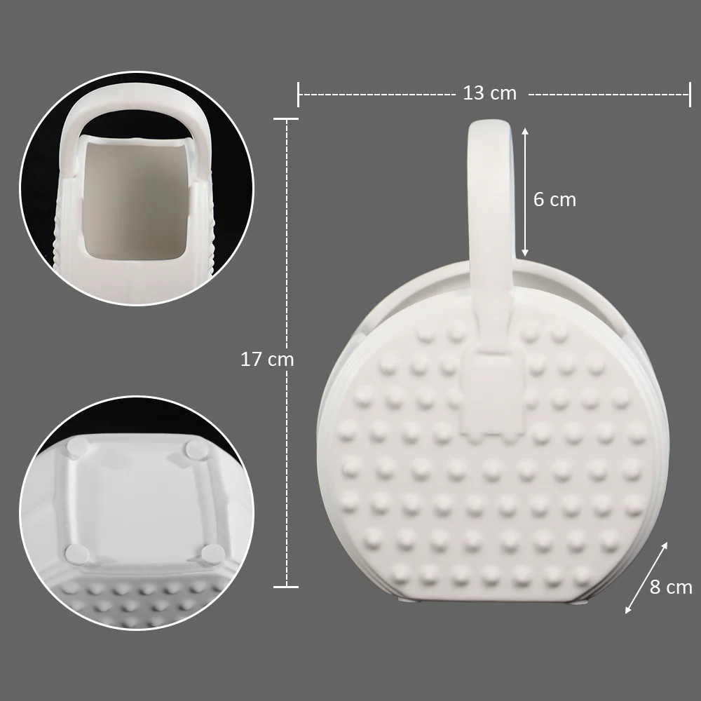 White Centerpiece Decoration Ceramic Vase - Image 2