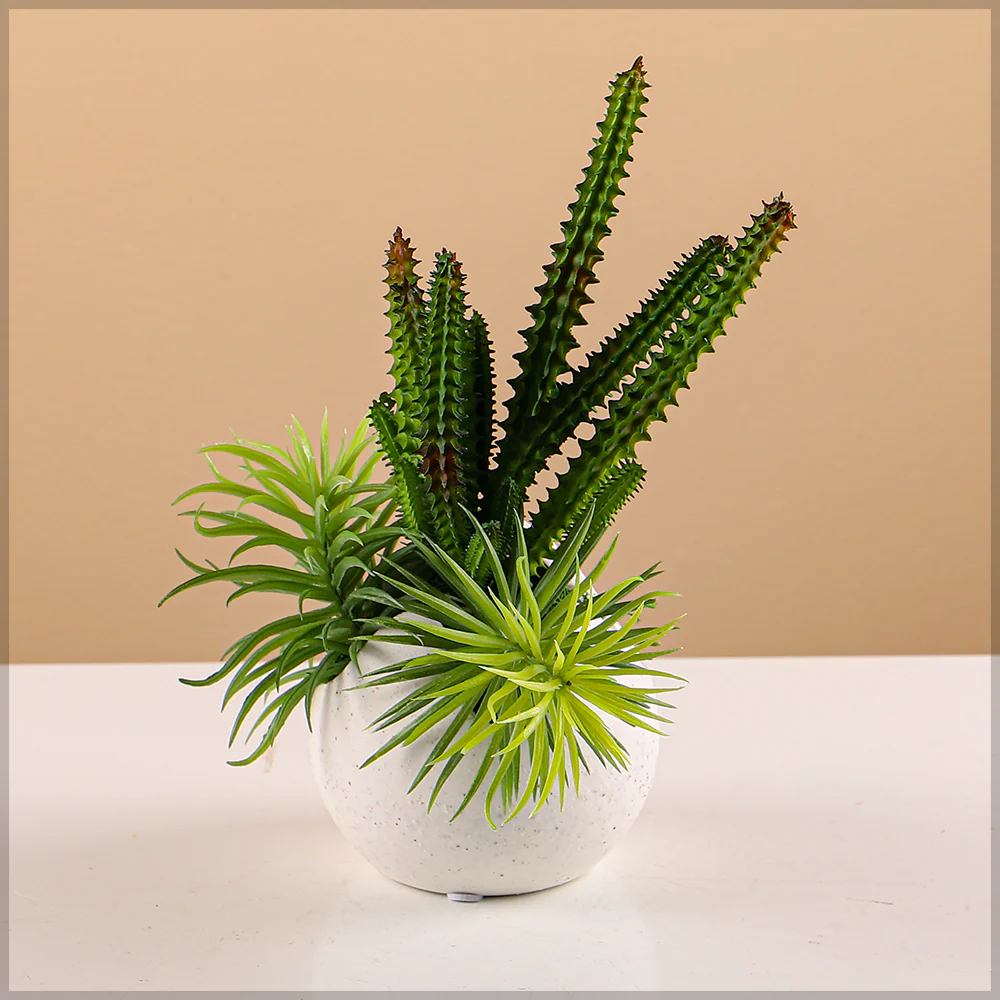 White Modern Creative Ceramic Vase - Image 3