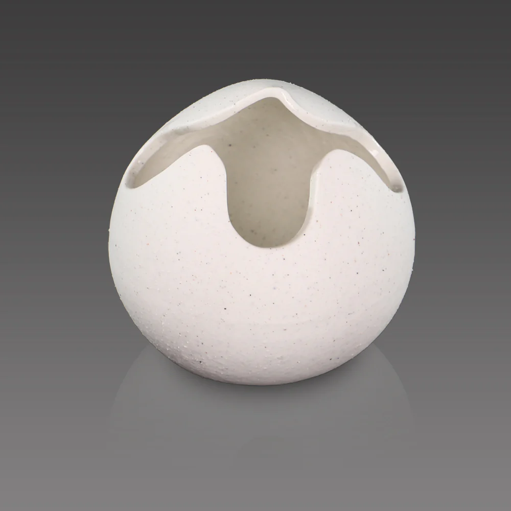 White Modern Creative Ceramic Vase - Image 4