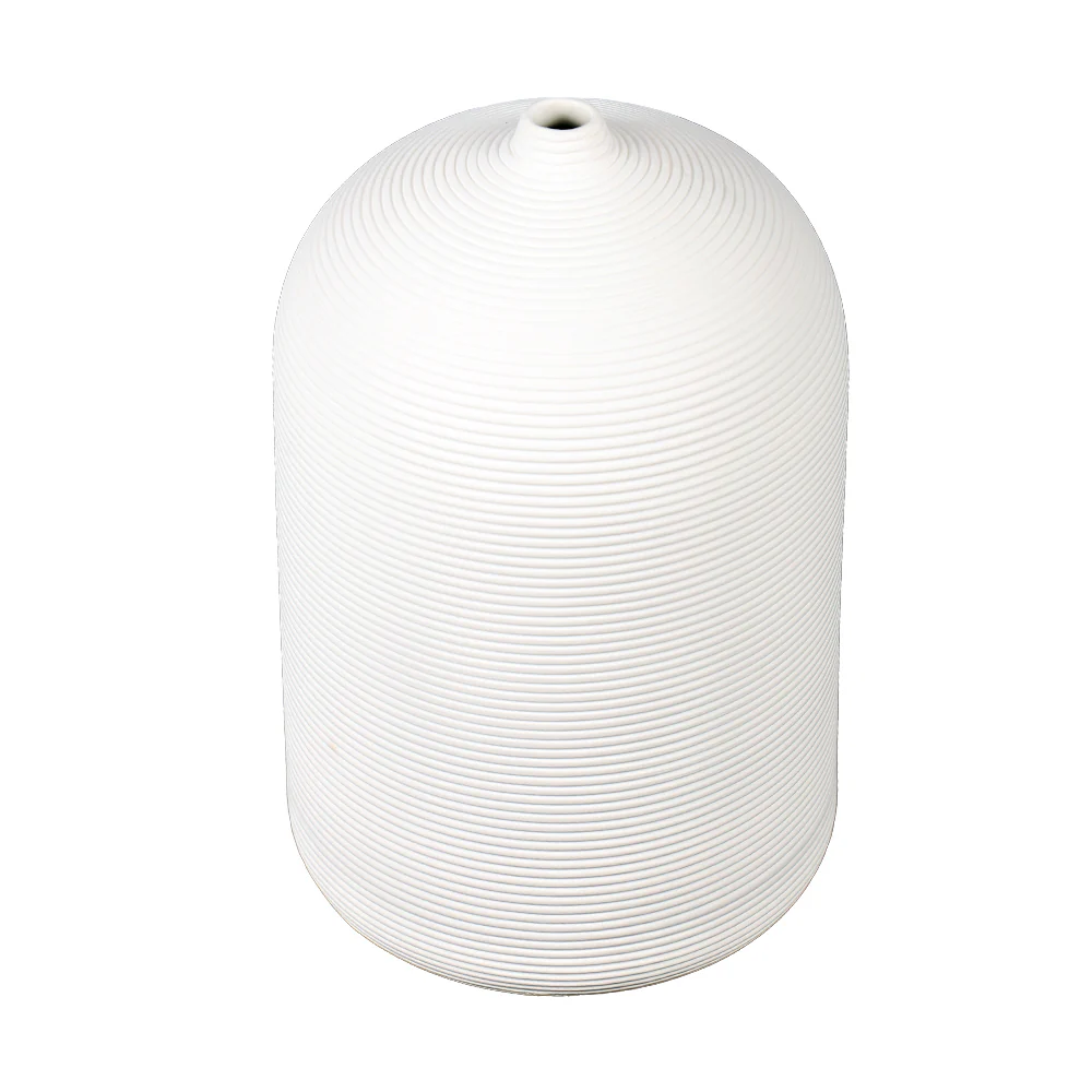 White Nordic Style Ceramic Vase
