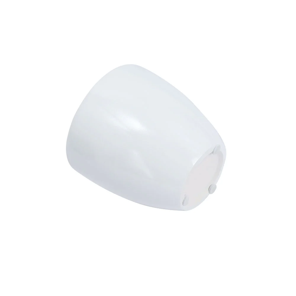 White Small Round Ceramic Vase