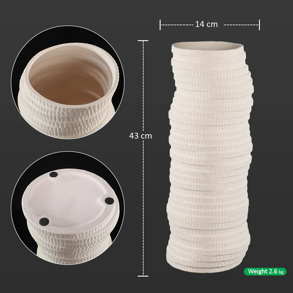 Unique Minimalist Ceramic Vase - Image 8
