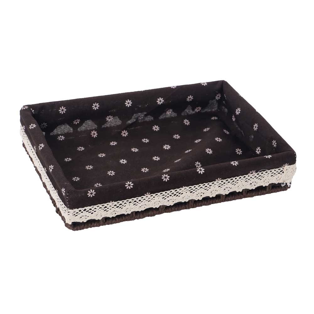 Wicker Baskets Storage Serving Tray(without accessories) - Image 4