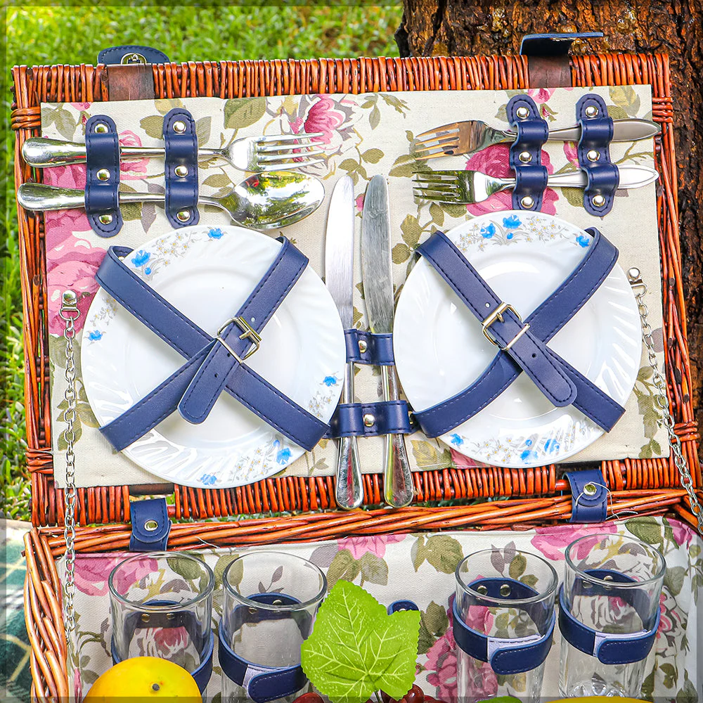 Wicker Picnic Basket(without accessories) - Image 3