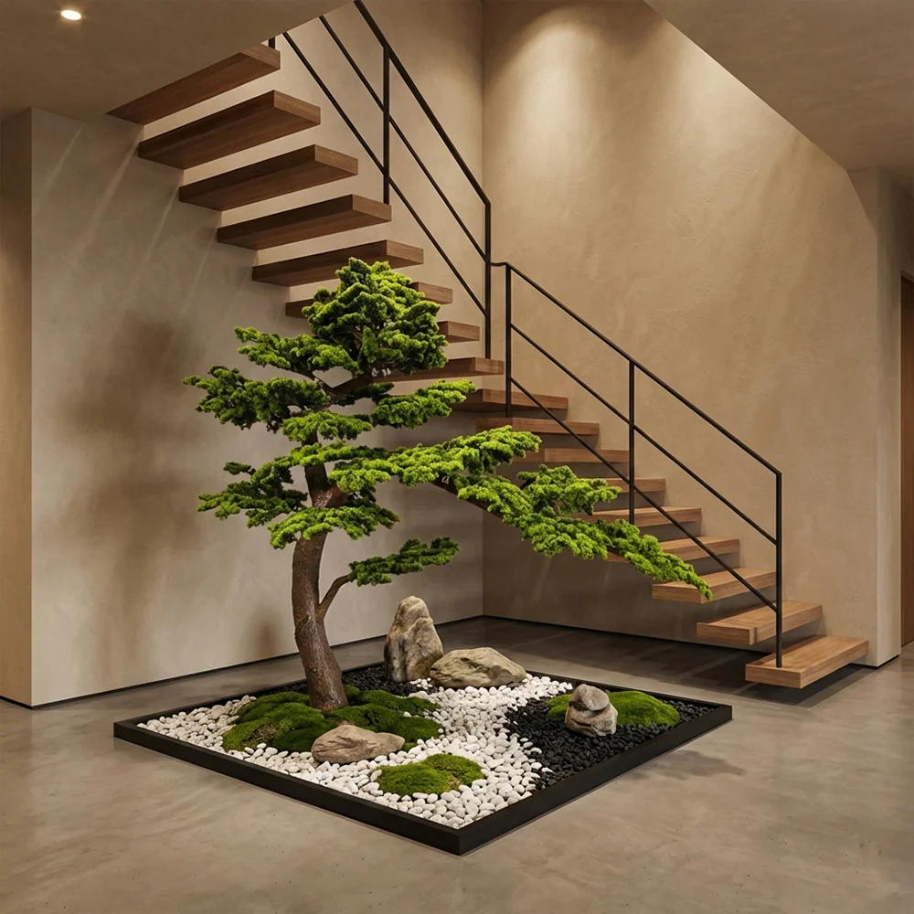 Windswept Evergreen Bonsai - Image 10