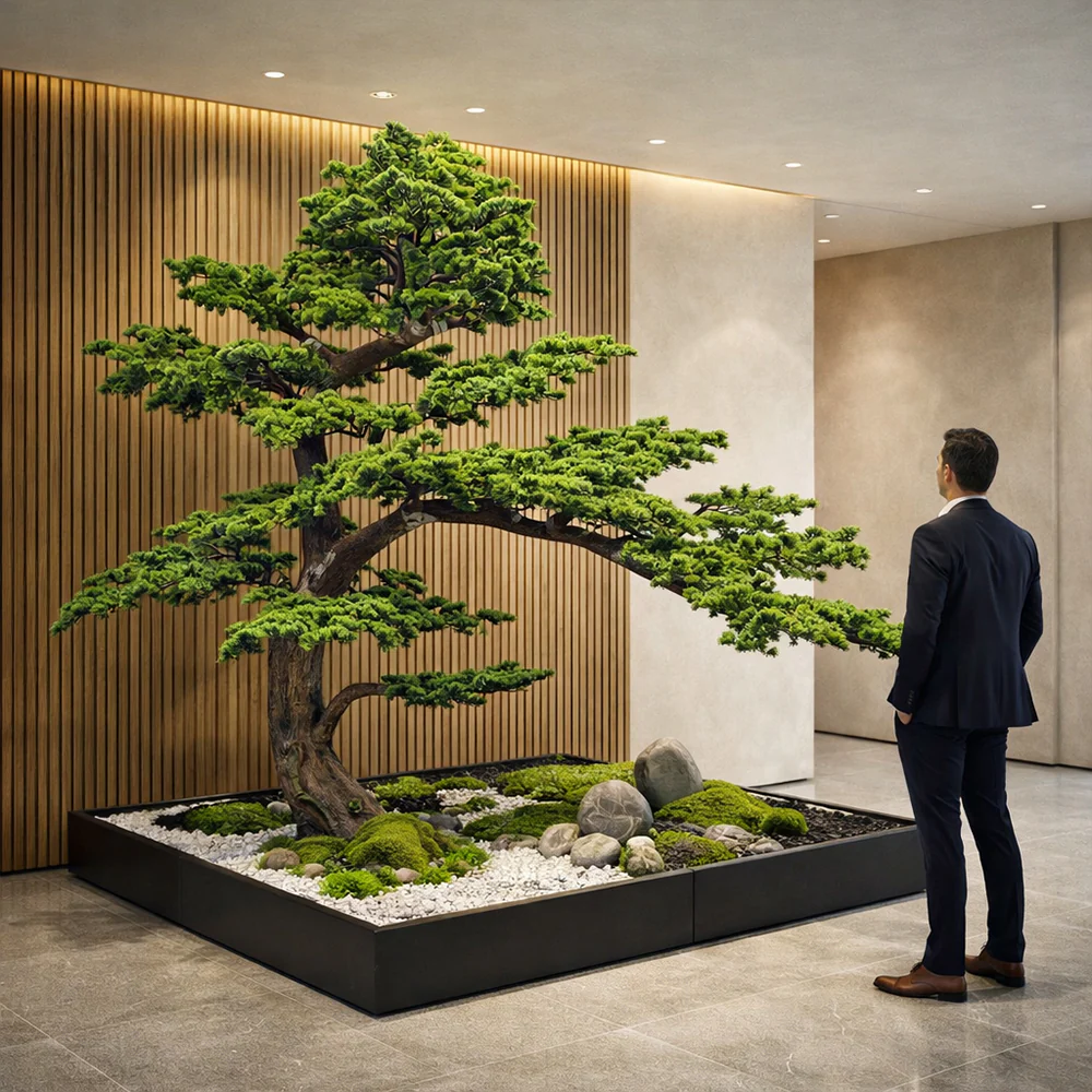 Windswept Evergreen Bonsai - Image 11
