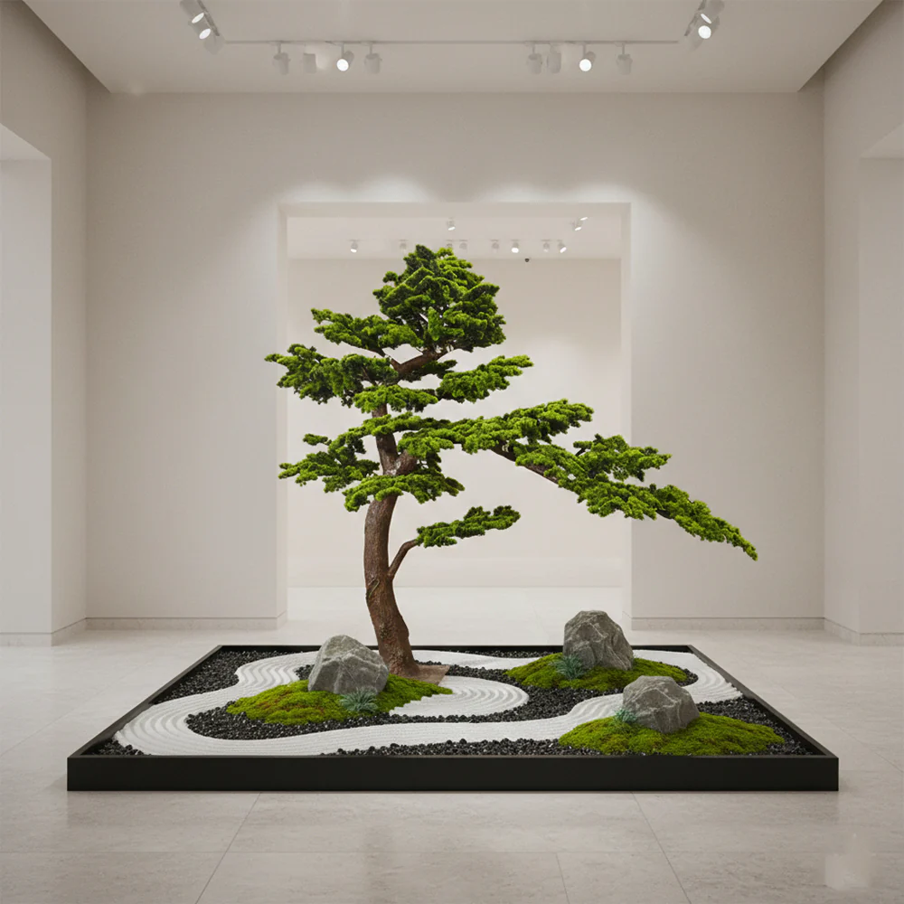 Windswept Evergreen Bonsai - Image 9