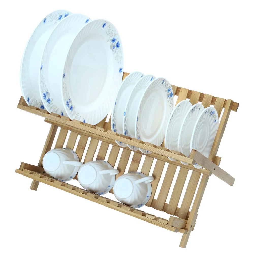 Wood Folding Dish Drainer(without accessories) - Image 4