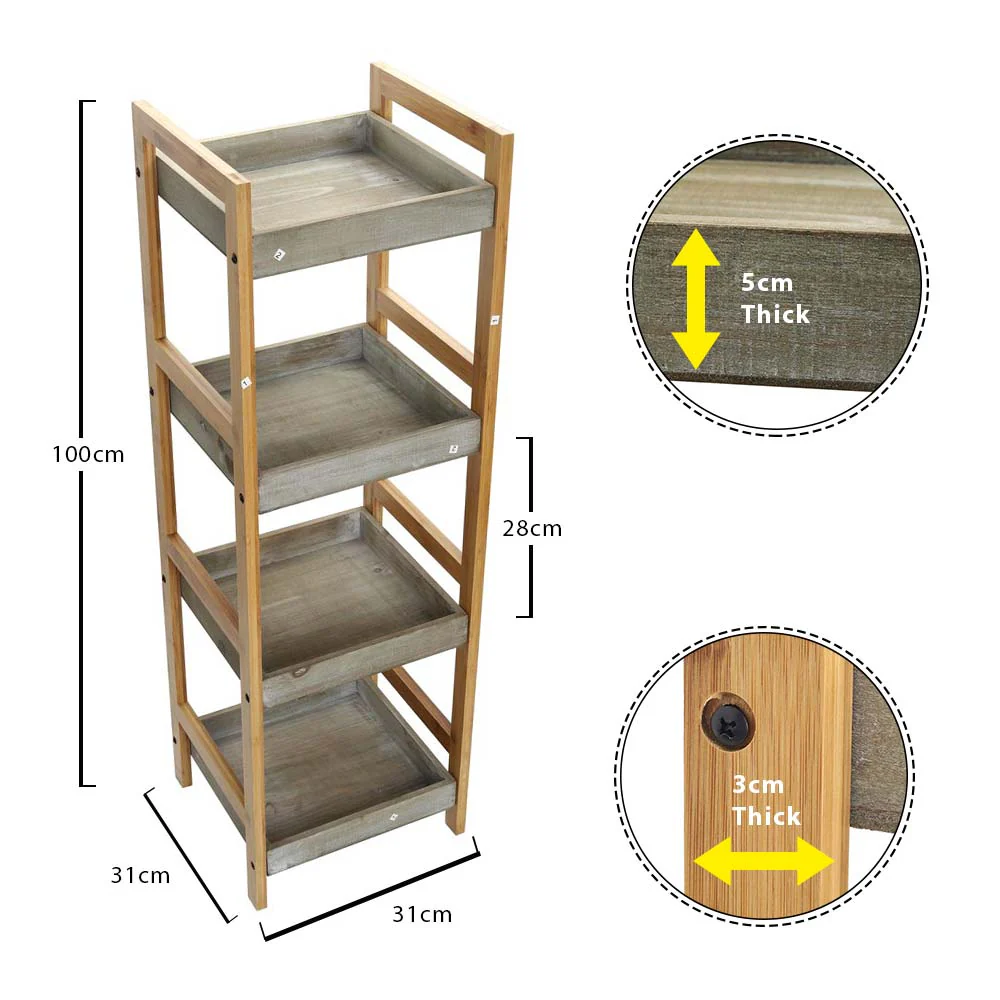 Wood Rack(without accessories) - Image 2