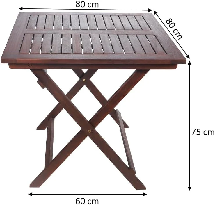 Wooden Folding Table - Image 3