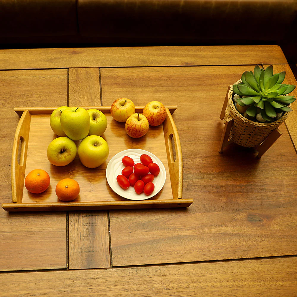 Wooden Food Serving Tray(without accessories) - Image 5