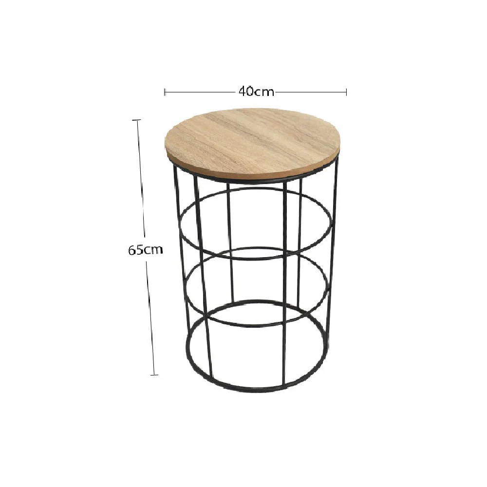Wooden Side Table - Image 4