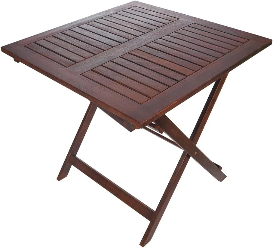 Wooden Table and Chair Set (2Chair & 1Table Set Only) - Image 4